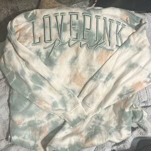 PINK TIE DYE sweatshirt